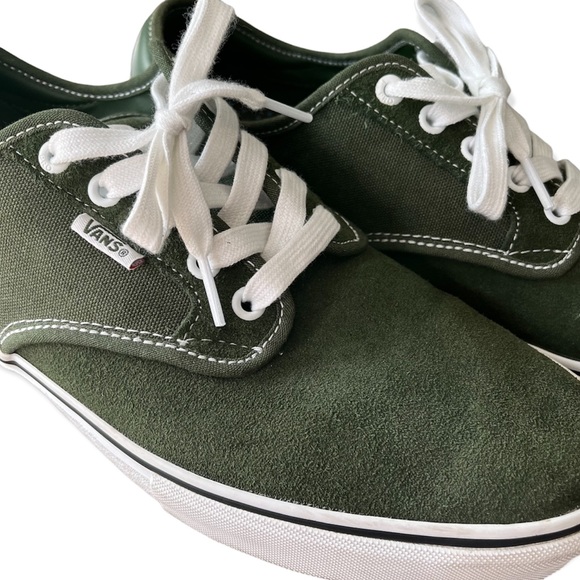Vans Other - EUC Chima Ferguson pro vans green/white skateboarding shoes